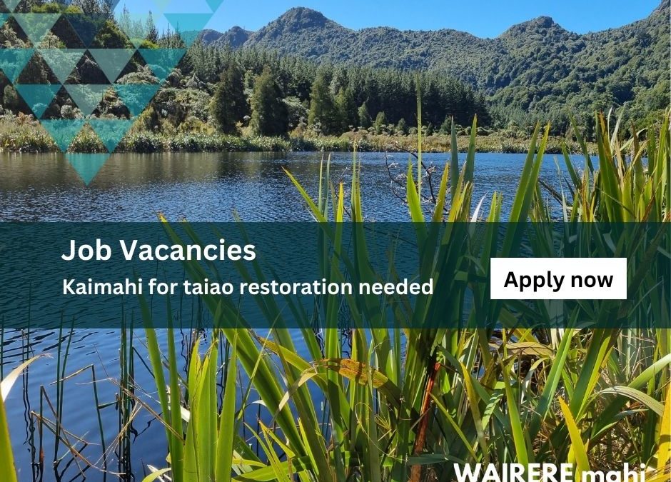 Kaimahi for taiao restoration needed